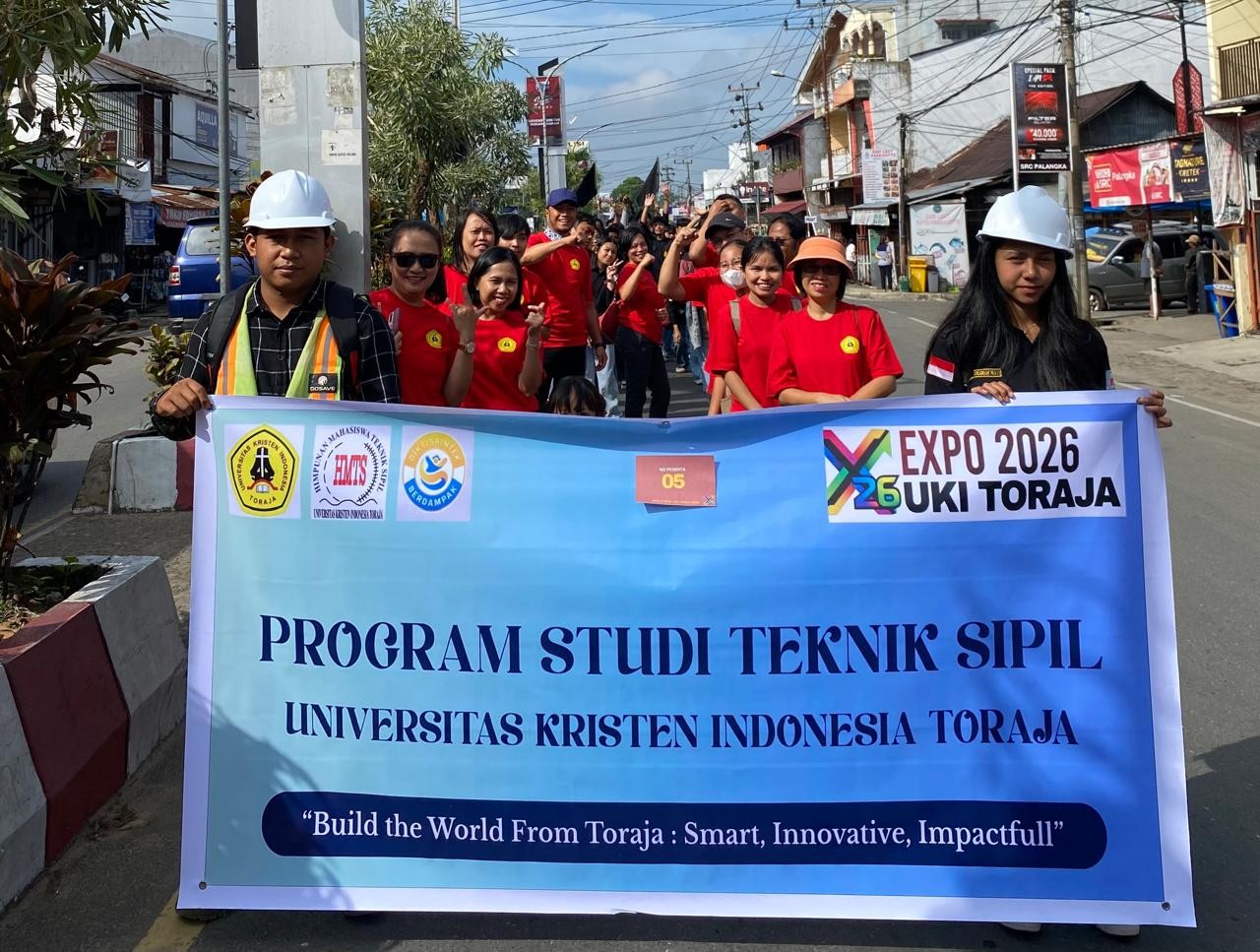 Prodi Teknik Sipil Berperan Serta Dalam Kegiatan EXPO UKI Toraja Tahun 2026